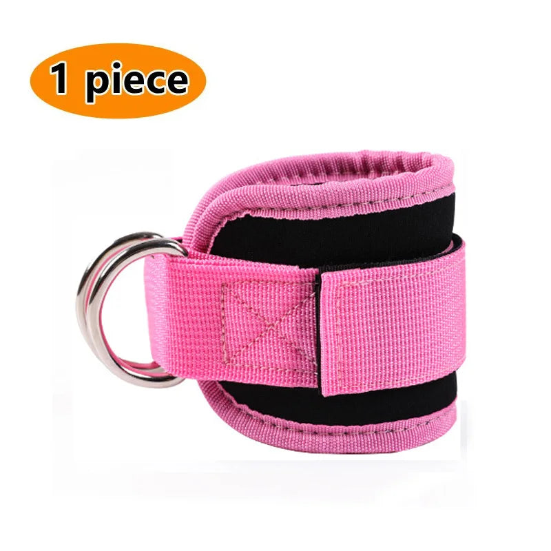 Fitness Ankle Straps Adjustable Ankle Support Padded Cuff Hip Leg Muscle Trainer Yoga Resistance Bands Gym Sport Tension Rope