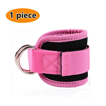 Fitness Ankle Straps Adjustable Ankle Support Padded Cuff Hip Leg Muscle Trainer Yoga Resistance Bands Gym Sport Tension Rope