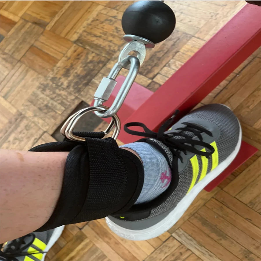 Fitness Ankle Straps Adjustable Ankle Support Padded Cuff Hip Leg Muscle Trainer Yoga Resistance Bands Gym Sport Tension Rope