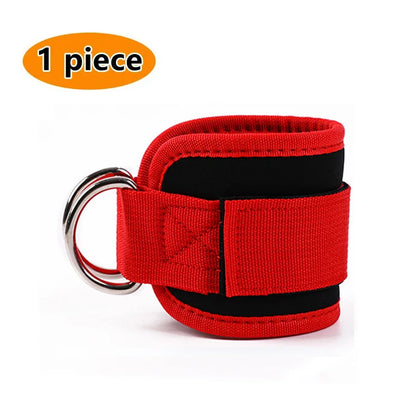 Fitness Ankle Straps Adjustable Ankle Support Padded Cuff Hip Leg Muscle Trainer Yoga Resistance Bands Gym Sport Tension Rope