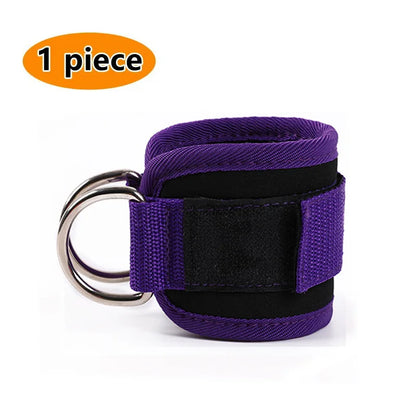 Fitness Ankle Straps Adjustable Ankle Support Padded Cuff Hip Leg Muscle Trainer Yoga Resistance Bands Gym Sport Tension Rope